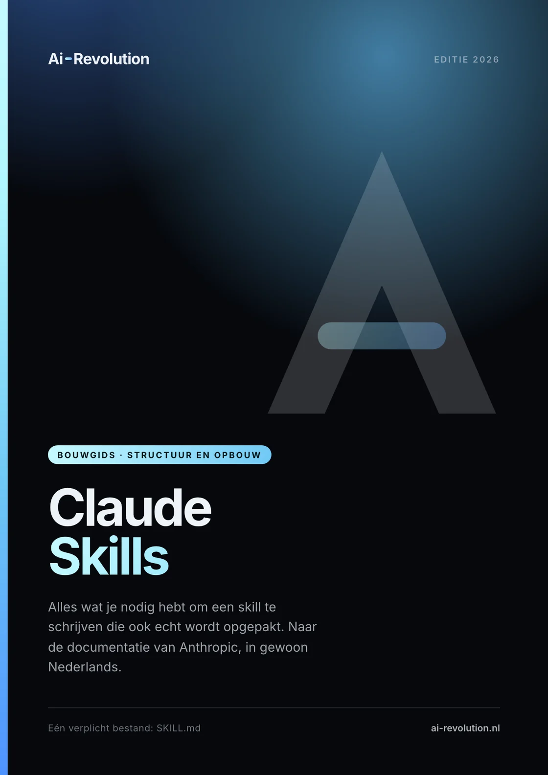 Cover van de Claude Skills Bouwgids van Ai-Revolution.